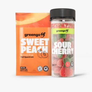 !COMBO 4 ! Sour Cherry Jar 20pz + gomitas CBD WATERMELON