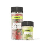 COMBO SATIVA + INDICA  Gomitas Delta-8 Sour Cherry + Green Apple 10pz GRATIS